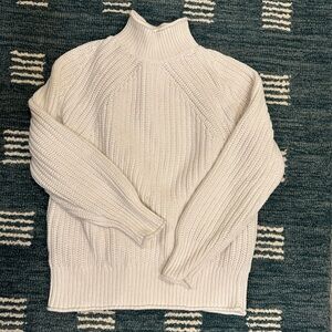 J.Crew cotton rollneck sweater